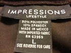 Vintage Impressions Lifestyle 2 Piece Skirt Suit Womens Large Brown Velour Shirt — photo 9
