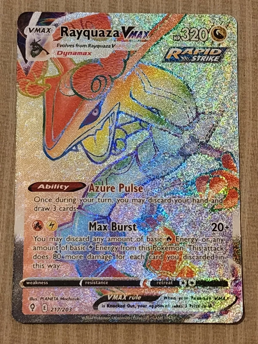 Rayquaza VMAX - 217/203 - Hyper Rare