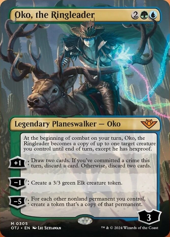 Oko, the Ringleader 305 Outlaws of Thunder Junction for sale | eBay