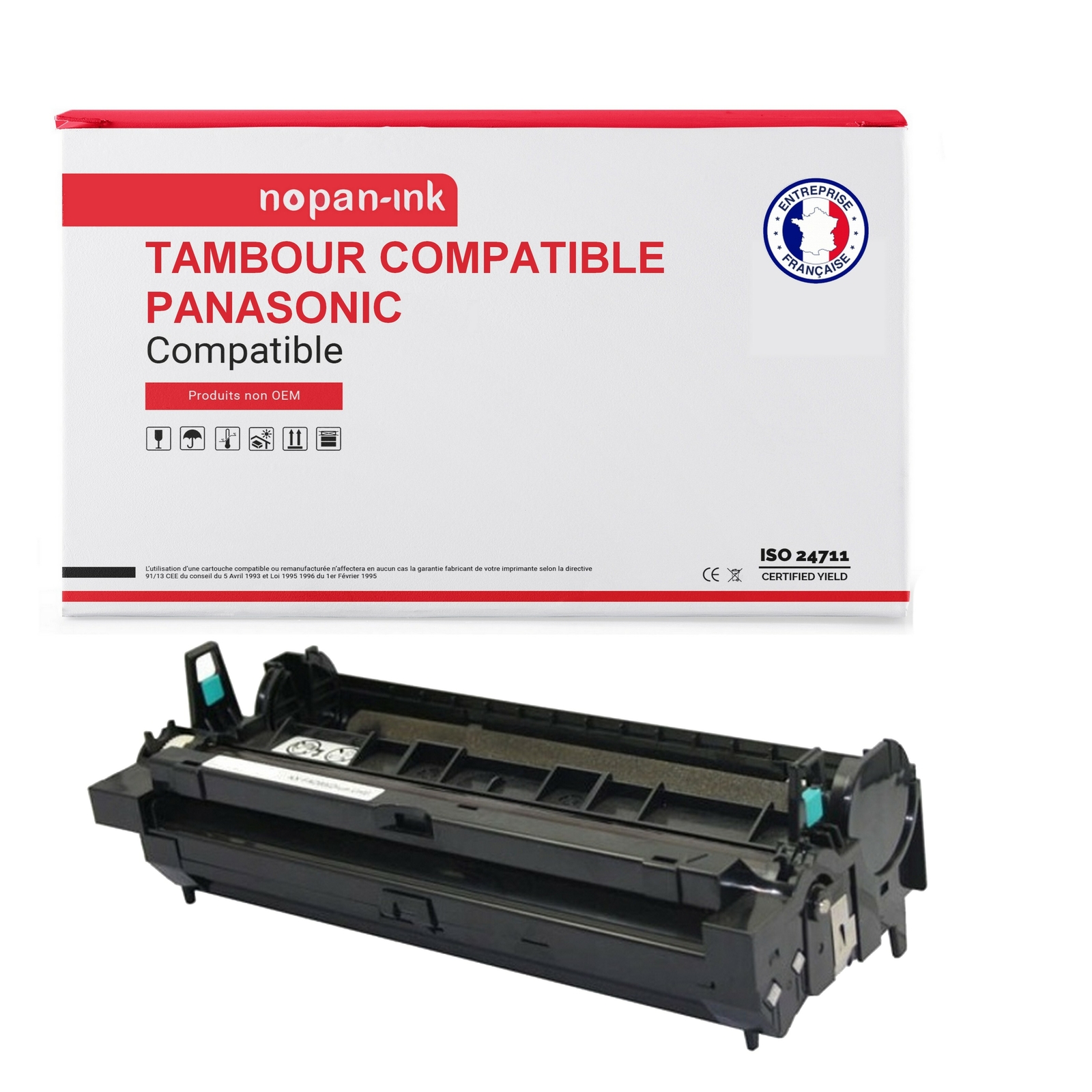 Tambour KX-FAD89X compatible Panasonic par NOPAN-INK pour imprimante laser