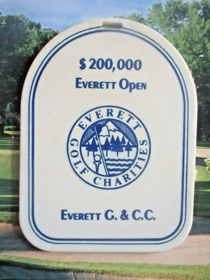 vtg - PGA TOUR Bag Tag - EVERETT OPEN - Everett Golf & Country Club cc - WA