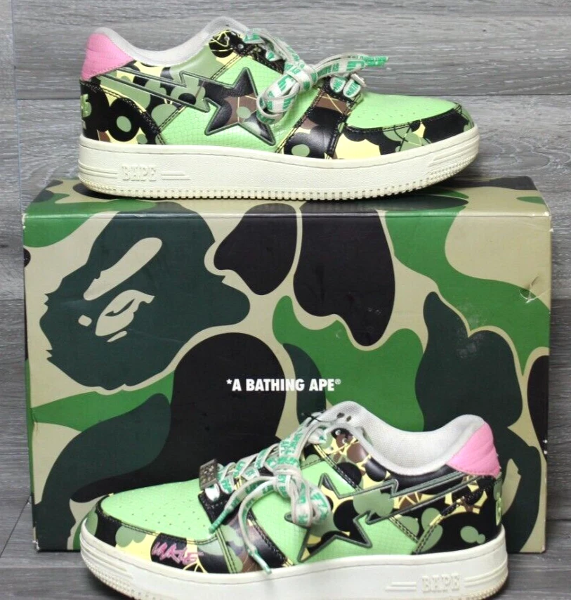 APE UNKLE BAPESTA US7.5 A BATHING APE - APE UNKLE BAPESTA US7.5の