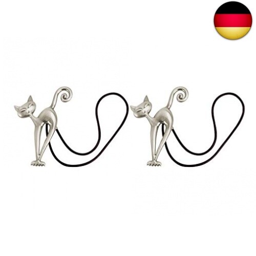 Fenghuangwu Magnetische Vorhang-Raffhalter Mit Quaste – 36,3 Cm, 4 Stück, In Rosa, Für Gardinen & Deko