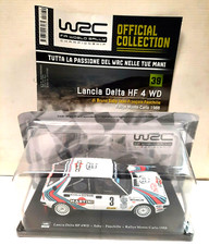LANCIA DELTA HF 4WD AUTO LEGGENDARIE DA RALLY WRC 39 SCALA 1:24 RAPIDA CONSEGNA