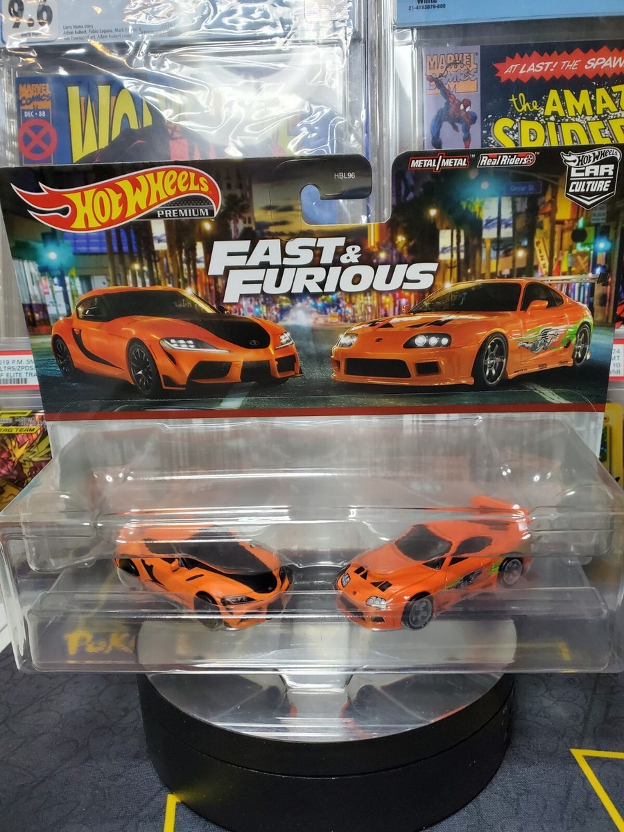 2023 Hot Wheels Premium Car Culture 2 pack Toyota Supra/2021 GR