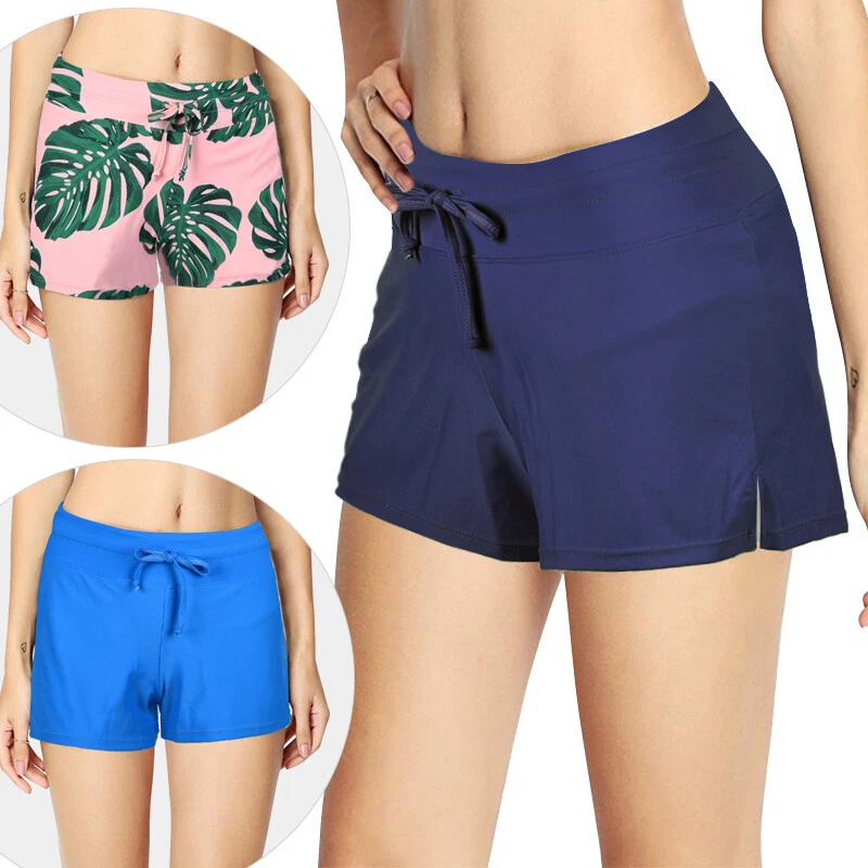 Women's Swimsuit Board Shorts Swimwear Bathing Suit Adjustable Tankini  Bottom