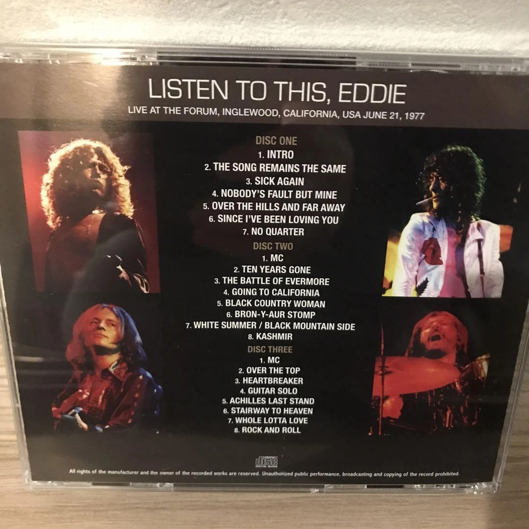 Led Zeppelin Listen to this eddie
