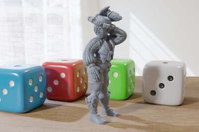 Gigolo 3D Printed Minifigure - Proxy Minis for DnD, Baldurs Gate, Tabletop Fanta
