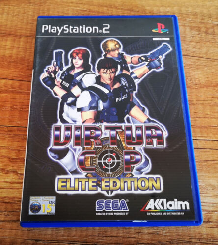 Virtua Cop Elite Edition PAL PlayStation 2 PS2 Sony Sega