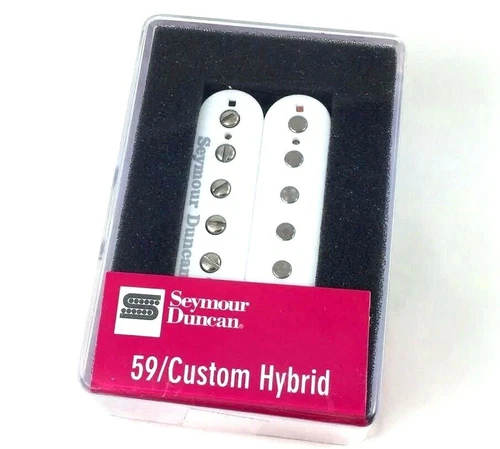 Seymour Duncan SH-16 White '59/Custom Hybrid Humbucker Bridge Pickup 11102-86-W