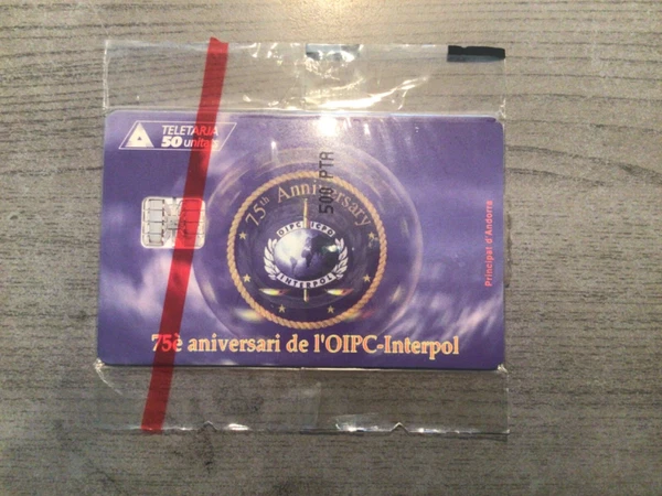 ANDORRA - AND 89 INTERPOL 50 Unites NSB