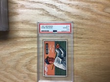 1951 Bowman Hank Majeski Chicago White Sox Card #12 PSA 2.5