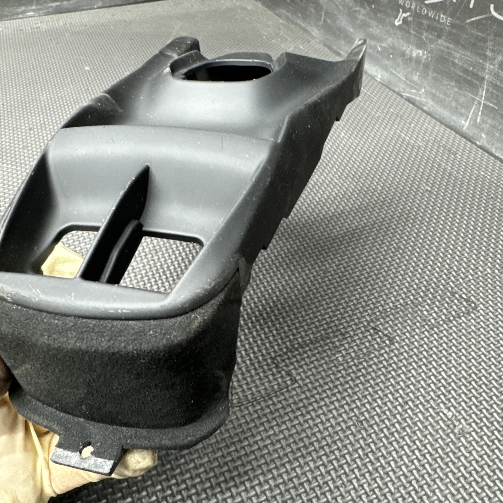 15-19 FERRARI 488 CENTER TUNNEL CONSOLE TRIM PANEL OEM LEATHER