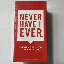 Never Have I Ever Party Card Poor Life Decisions Game Ages 17+ Xmas Fun