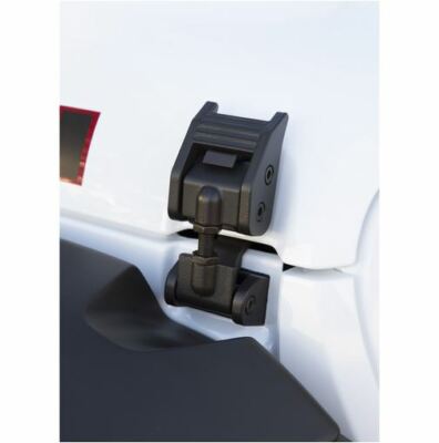 Motorhaubenverschluss Set Alu schwarz texturiert Jeep Wrangler JL 18- 11210.27 