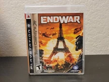 PS3 Tom Clancy's End War Game 2008 CIB RTS + Manual + Quick Start