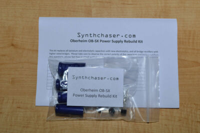 Oberheim OB-SX Power Supply Capacitor & Rebuild Kit