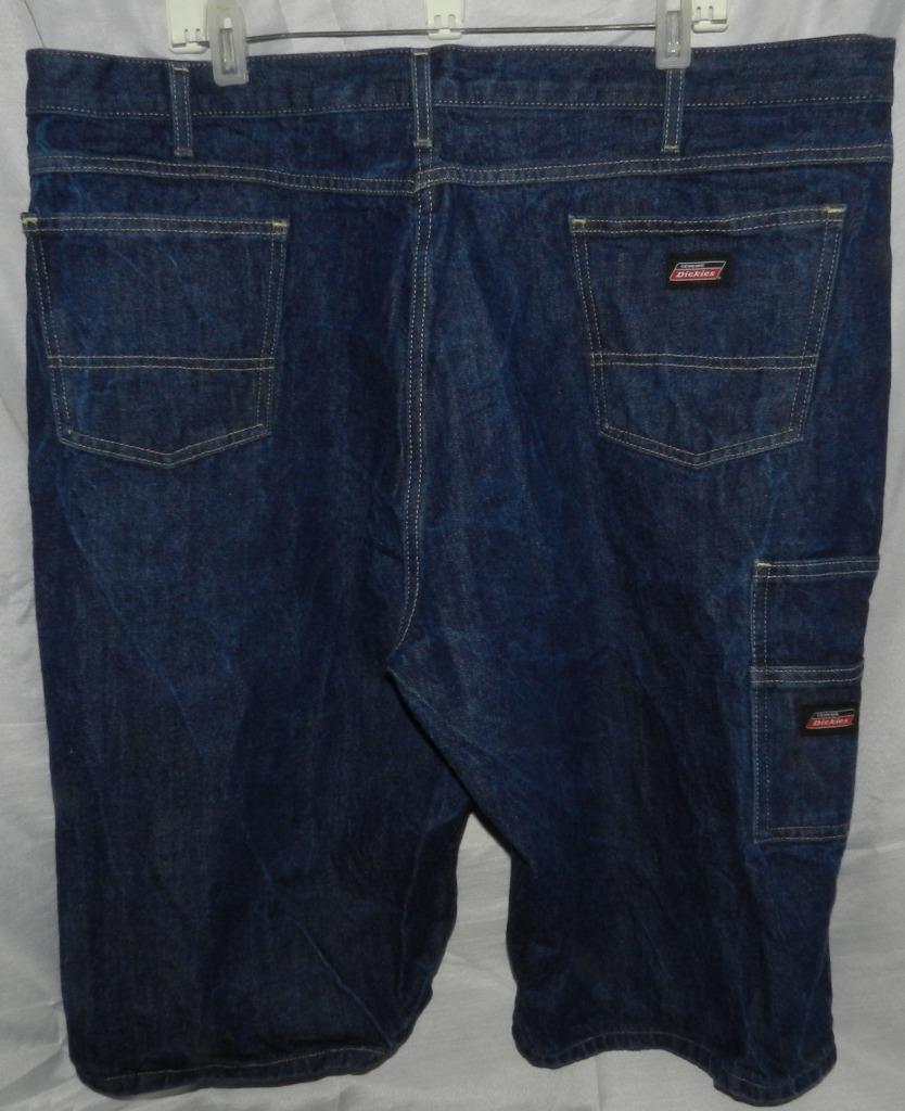 Men's Genuine Dickies Blue Denim Cargo Jean Shorts Size 42 eBay