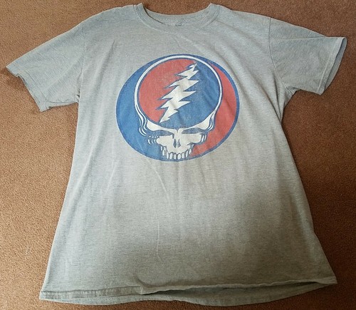 Grateful Dead Steal Your Face Logo Grey 