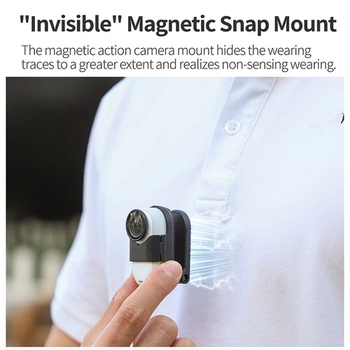 Soportes magnéticos para fotografía de montaje en cuello en pecho accesorios para Insta360 GO 3/3S - Imagen 11 de 19
