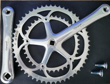 Pedalier Campagnolo Record Crankset - 10 speed - Chrome 172.5mm 53/39T