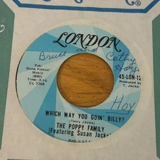 The Poppy Family - Which Way You Goin' Billy? 7" Single London Pop 45 RPM