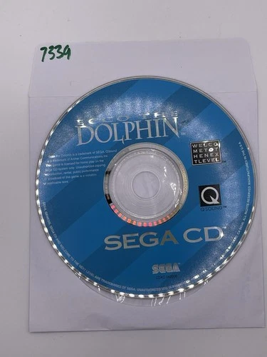 Ecco The Dolphin (Sega CD) Disc Only - No Tracking 7339