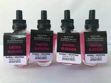 Bath and Body Works CACTUS BLOSSOM Wallflowers Home Fragrance Refill Pack 4, New