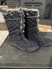 Columbia Minx Mid III Faux Fur Snow Outdoor Waterproof Insulated Sz 9.5 Boots
