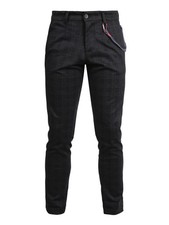 X-Cape Pantaloni casual da uomo a quadri
