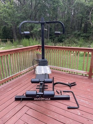 Soloflex Muscle Machine Home Gym w/Leg Extension Butterfly 400 Lb, Shipping!!