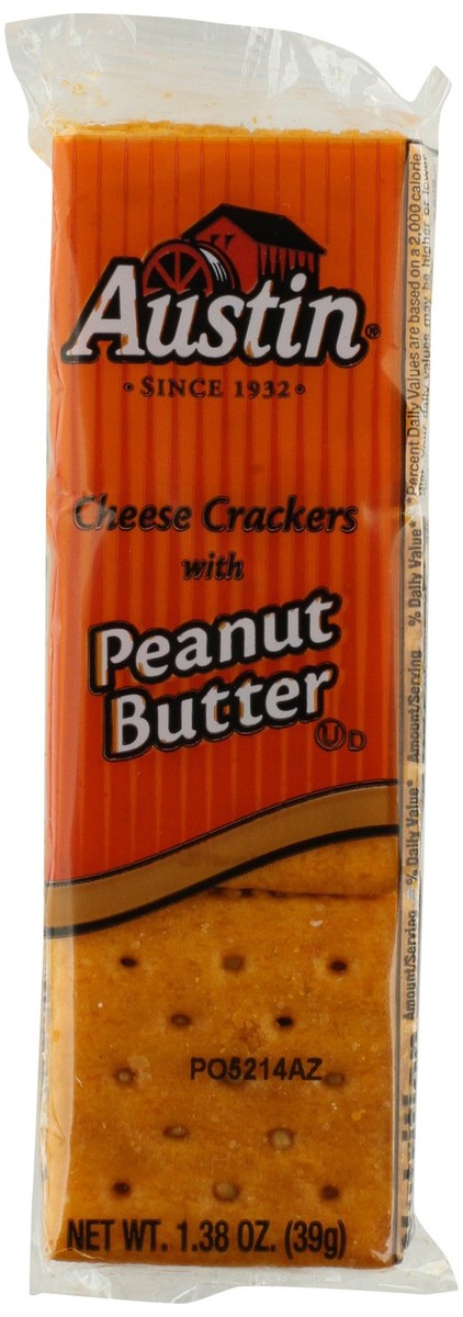 Cheese Crackers with Peanut Butter 1.38oz 27 count | eBay