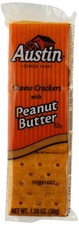 Cheese Crackers with Peanut Butter 1.38oz 27 count