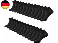 Falary Sneaker Socken Herren &Amp; Damen Bio Baumwolle 12 Paar Sneakersocken