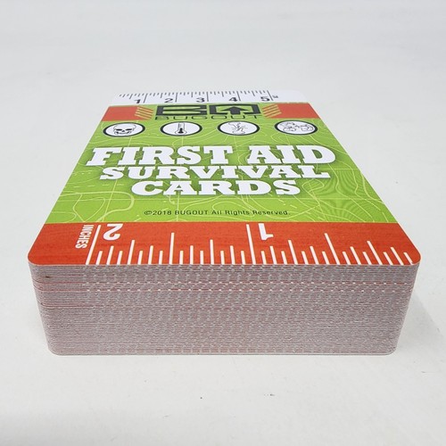 First Aid Survival Cards Survival Cards deck By BugOut CK0389 Unsealed NEW - Picture 9 of 16