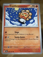 Castform Sunny Form - 020/191 Pokémon Card Surging Sparks