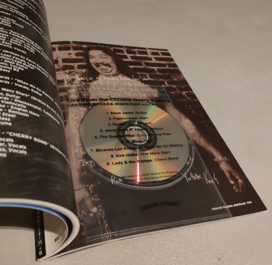 Chrome Hearts Magazine series 2 Vol.4 w Stickers & CD Photobook