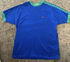Vintage Tommy Jeans. Hilfiger. Shirt Medium Blue