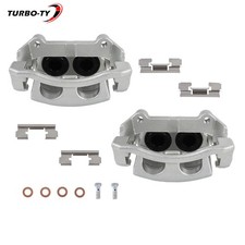 Pair Front Brake Caliper For Jeep 2005-2010 Grand Cherokee 2006-2010 Commander