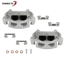 Pair Front Brake Caliper For Jeep 2005-2010 Grand Cherokee 2006-2010 Commander