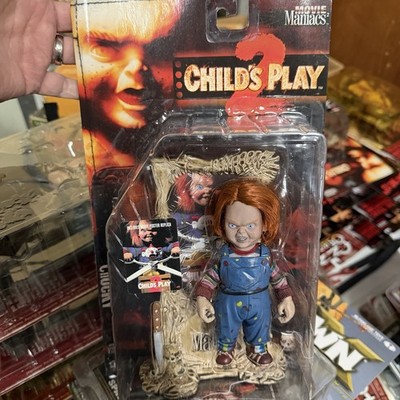 1999 Movie Maniacs Series 2 Child's Play 2 Chucky Action Figure McFarlane Toys