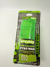 Splat-R-Ball PYRO MAG 550 Round Glow in the Dark Magazine SRB400 Green