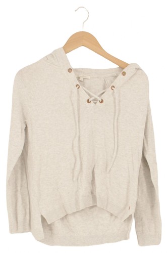 TOM TAILOR Pull Femme Maille Col V - Sweater Décontracté Confortable