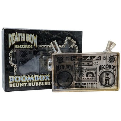 Death Row Records - 5'' Boom Box Bubbler Waterpipe *USA*