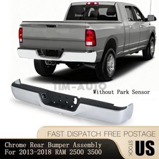 For 2013-2018 Ram 2500 3500 Without Parking Hole Chrome Rear Bumper Assembly For 2013-2018 Ram 2500 3500 Without Parking Hole Chrome Rear Bumper Assembly