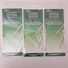 3 Packs Clover IC #3648 Interchangeable Cord 36 Inches/91 cm MADE IN JAPAN New