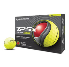 TaylorMade TP5X Yellow Golf Balls