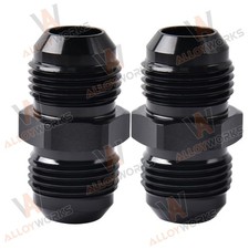 10AN Male to 10AN Male Flare Reducer 2X Coupler Union Straight Adapter  US,
