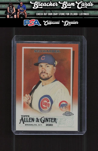Kyle Schwarber 2020 Topps Kyle Schwarber