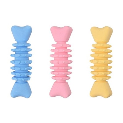 Dog Chew Toy Aggressive Chewer Teething Toy Dog Toothbrush ToughDental Care Toy